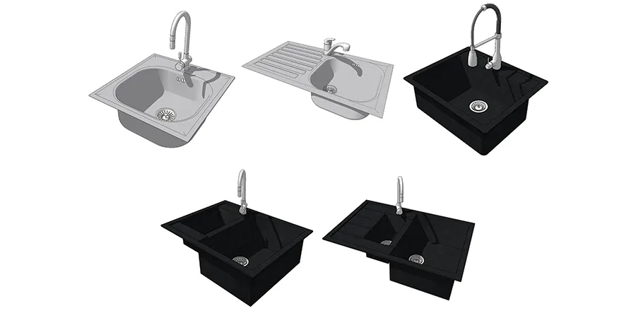 Новые динамические кухонные мойки для EasyKitchen