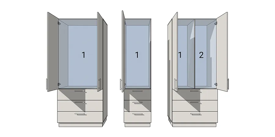 Обновление пакета EasyCabinets и 3 новых шаблона шкафа