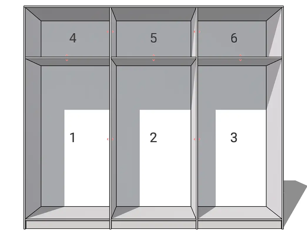 Шкаф из дополнение EasyCabinets