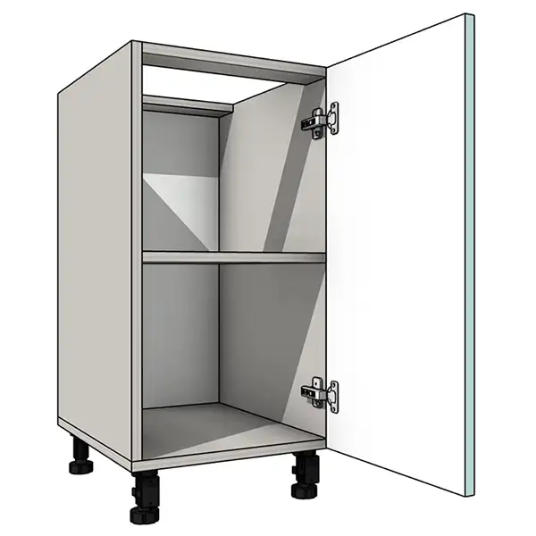 Белая тыльная сторона мебельного фасада EasyKitchen