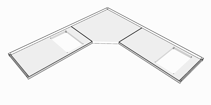 Шаблоны столешниц