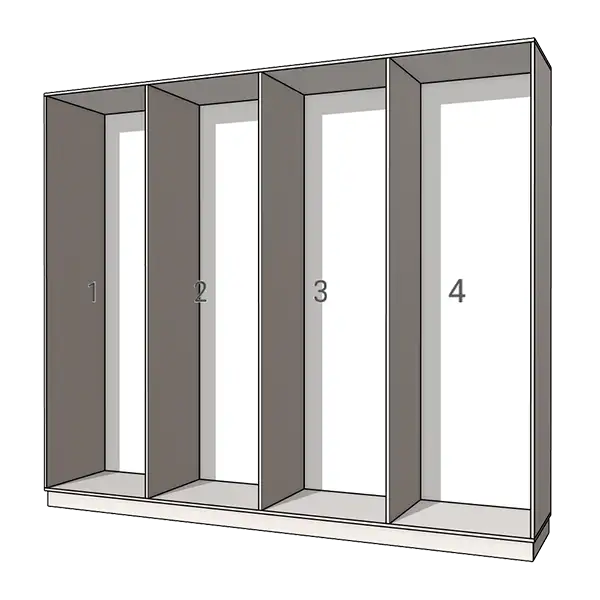 Шаблон динамического шкафа C4