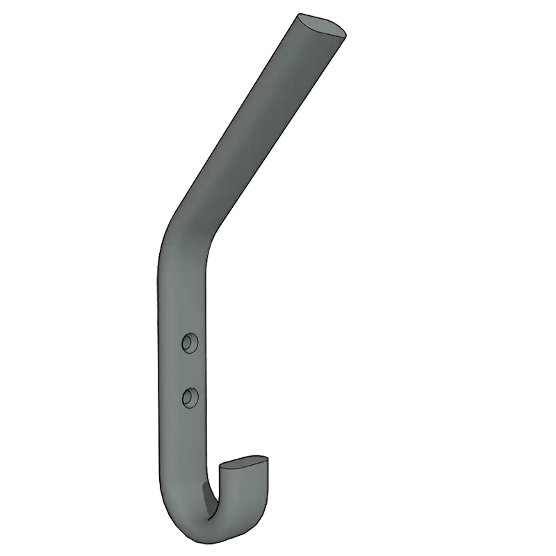 Крючок мебельный двухрожковый 1032