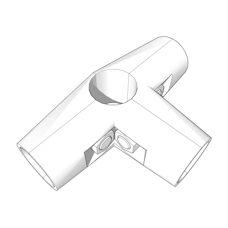 Соединитель угловой 4-х труб для системы JOKER (UNO) 25