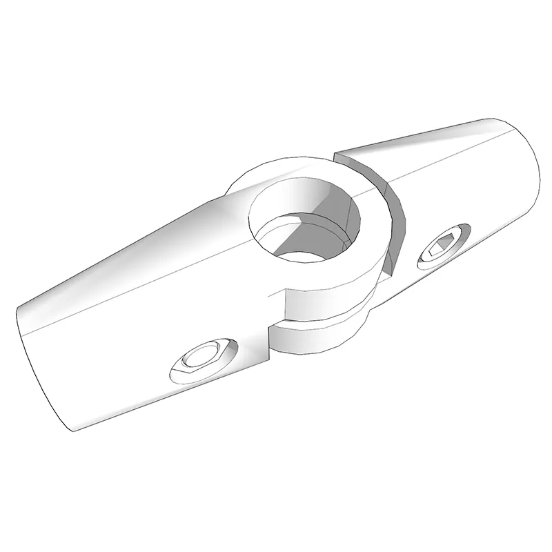 Соединитель перпендикулярный 3-х труб поворотный для системы JOKER (UNO) 25