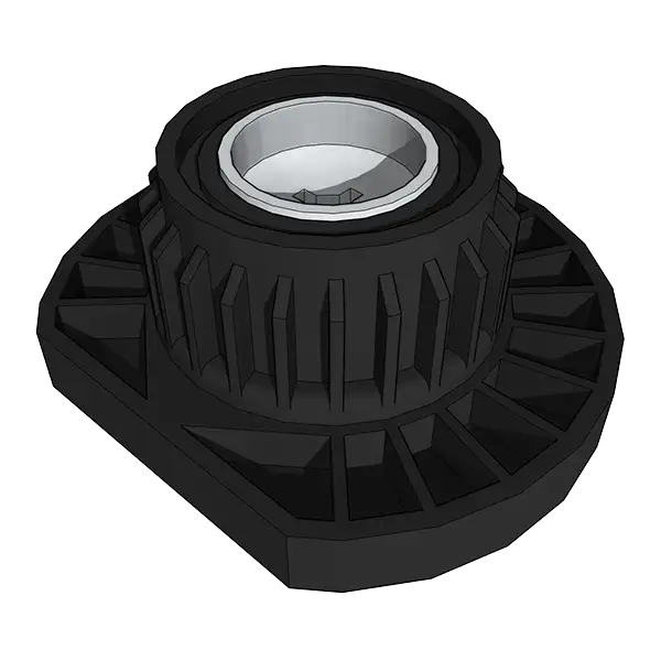 INTEGRATO Z Опора регулируемая для мебели