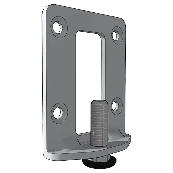 Ножка мебельная накладная