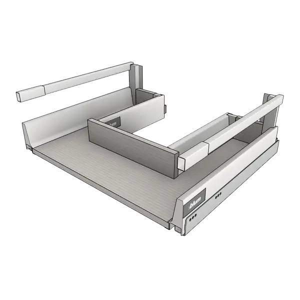 Выдвижной ящик Blum Antaro высота C под мойку царга M