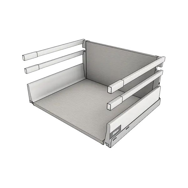 Выдвижной ящик Blum Antaro высота F (D) царга K