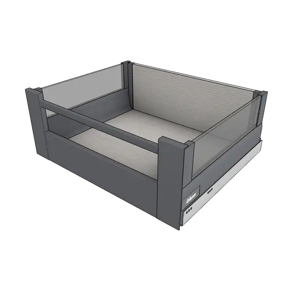 Внутренний ящик Blum Intivo D BOXCOVER релинг