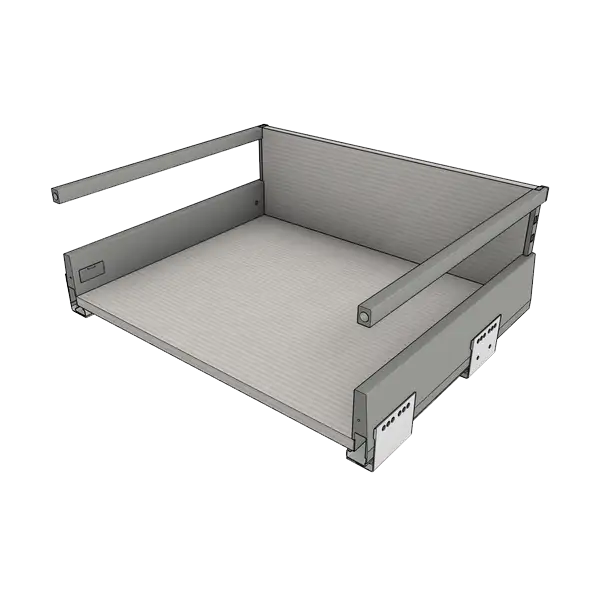 Выдвижной ящик Blum MERIVOBOX E (царга M, релинг)