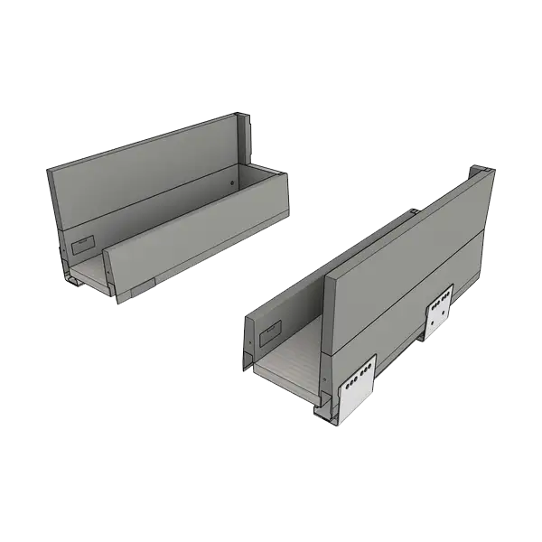 Выдвижной ящик Blum MERIVOBOX E (под мойку, BOXCAP, без центра)