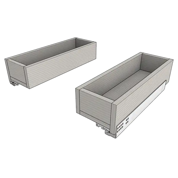 Направляющие Blum Tandem (под мойку, без центра, Дно ЛДСП)